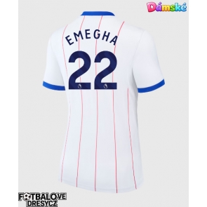 Chelsea Emmanuel Emegha #22 Dámské Alternativní Dres 2026-27 Krátký Rukáv